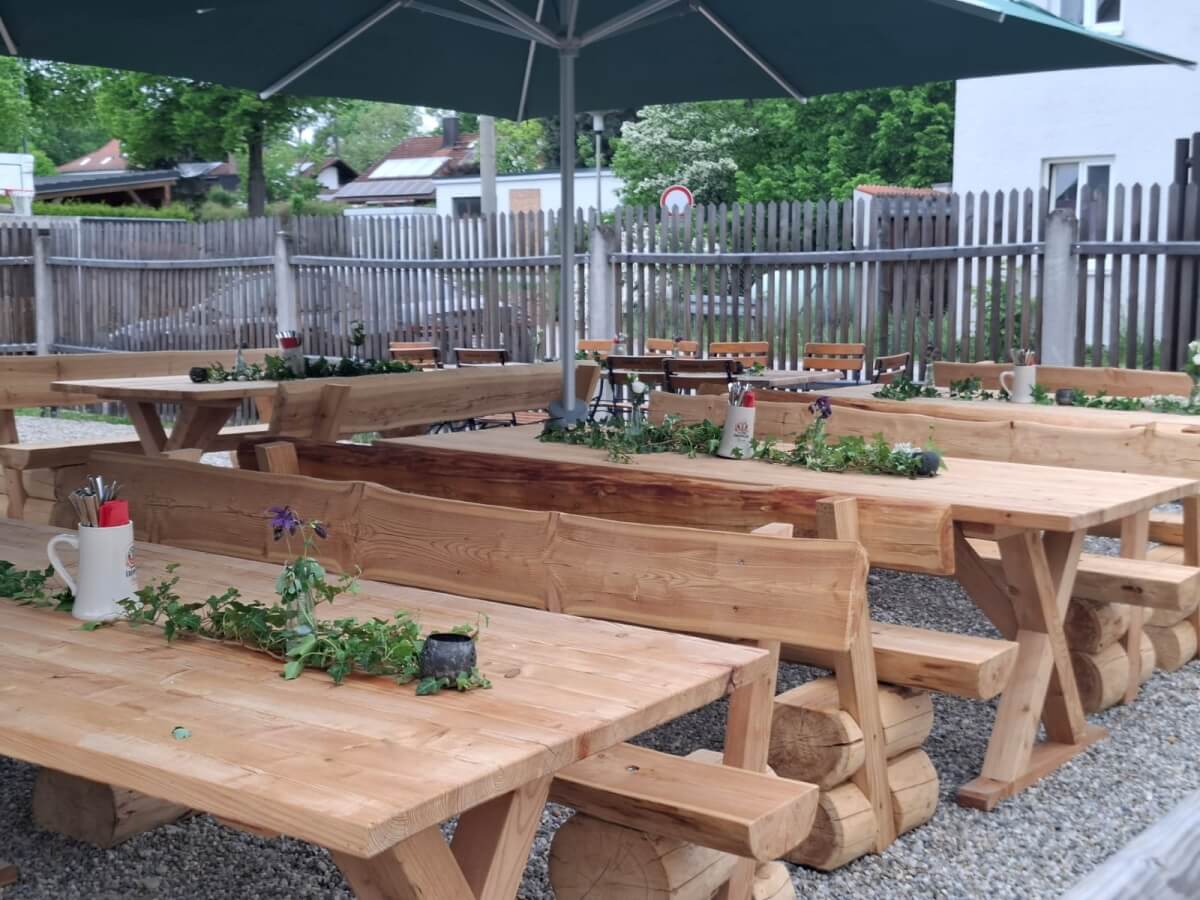 Biergarten Außen